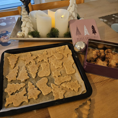 Plätzchen dürfen auch nicht fehlen